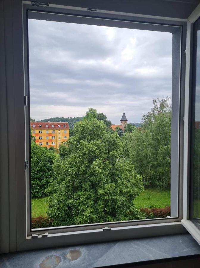 Moderne Wohlfühlferienwohnung in Hildburghausen Exterior foto
